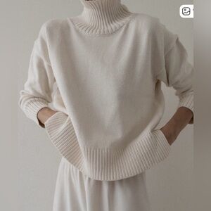 Laude the Label Totto Mock Turtleneck Sweater
